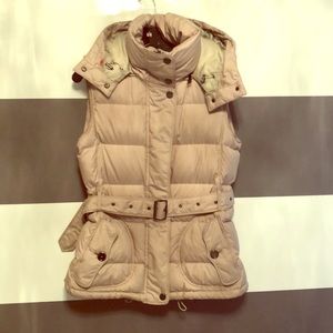 Burberry down vest